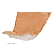 CTC puff chair replacement cover with cushion-Microsuede Tangerine