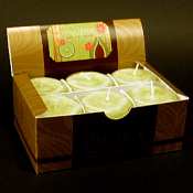 Pacifica Set of Six Votives-Bali Lime Papaya