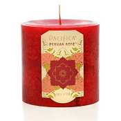 Pacifica Persian Rose 3X3 Pillar Candle