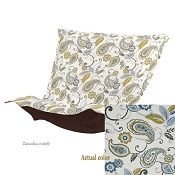 CTC Puff Chair replacement cover with cushion-Paisley Lagoon