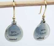 Jeanine Payer Bernadette sterling silver earrings