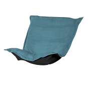 Puff Chair replacement cover with cushion-Mojo Turquoise
