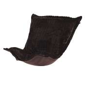 Puff Chair replacement cover with cushion-Mink Brown