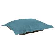 Puff Ottoman replacement cover with cushion-Mojo Turquoise