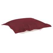 CTC Puff Ottoman replacement cover with cushion-Bella Merlot