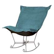 Howard Elliott Puff Rocker-Mojo Turquoise