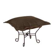 Howard Elliott Puff Ottoman-Bella Chocolate
