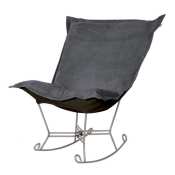 Howard Elliott Puff Rocker-Bella Pewter