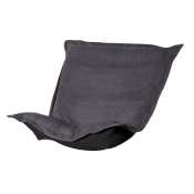 Puff Chair replacement cover with cushion-Bella Pewter