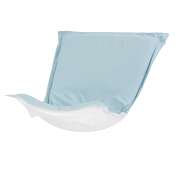 Puff Chair cover with cushion-Sunbrella Seascape Breeze