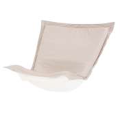 Puff Chair cover with cushion-Sunbrella Seascape Sand