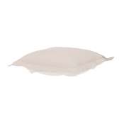 Puff Ottoman cover with cushion-Sunbrella Seascape Sand