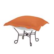 Howard Elliott Puff Ottoman-Sunbrella Seascape Canyon