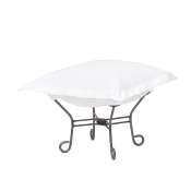 Howard Elliott Puff Ottoman-Sunbrella Seascape Natural