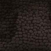 CTC Linenfold puff chair replacement cover-No cushion-Sable Ebony