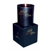 <i>Be The Change</i> Quotable Candle- Wild Currant scent