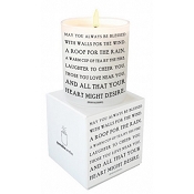 <i>Irish Blessing</i> Quotable Candle- Wild Currant scent