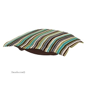 CTC Puff Ottoman replacement cover with cushion-Ribbon Willow