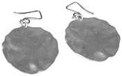 Saundra Messinger Large Lilypad Earrings