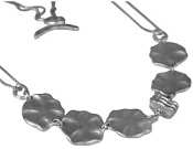Saundra Messinger Small & Medium Lilypad 17-inch Necklace