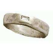 Saundra Messinger Anomaly Sterling Ring with Rect. Diamond Size 8