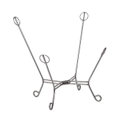 Howard Elliott Chair Frame Only in Titanium Finish