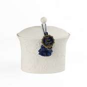 Seda France Bleu Ginger 2 wick Ceramic Candle