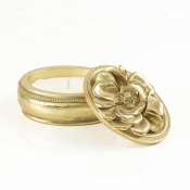 Seda France Bergamot Lavender Medium Gold Candle