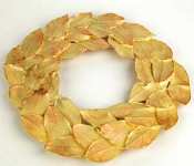 Silver Seasons Table Art Gold Bay Leaf Trivet