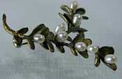 Boxwood Pin by Michael Michaud for Silver Seasons