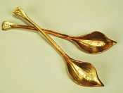 Silver Seasons Table Art Hosta Set of Two Teaspoons