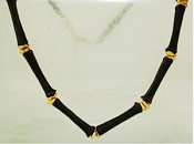 Bamboo necklace by Michael Michaud for Silver Seasons