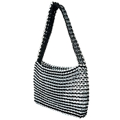 Socorro Black Shoulder Handbag by Escama Studio
