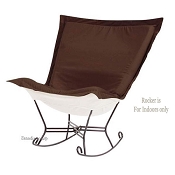 Chicago Textile Puff Rocker-Starboard Chocolate-Indoor