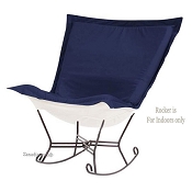 Chicago Textile Puff Rocker-Starboard Ocean-Indoor