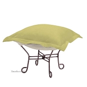 Howard Elliott Puff Ottoman-Sterling Willow