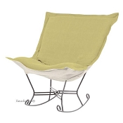 Howard Elliott Puff Rocker-Sterling Willow