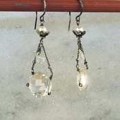 Susan Goodwin double Dutch swag Earrings