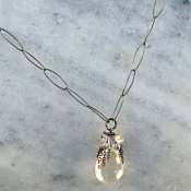 Susan Goodwin Simple Quartz Pendant Necklace