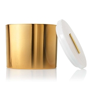 Thymes Frasier Fir Three-Wick Gold Candle 