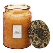 Voluspa Baltic Amber Large Glass Jar Candle