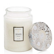 Voluspa Mokara Large Glass Jar Candle