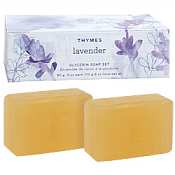 Thymes Lavender Two-Soap Set