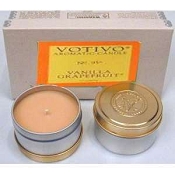 Votivo Set of 2 Travel Candles-Vanilla Grapefruit