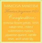 Voluspa 10 oz Candle with Ceramic Lid-Mimosa Martini