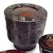 Voluspa Large Pedestal Candle-Burmese Rosewood