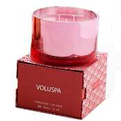 Voluspa 3-Wick Color Metallic Candle-Velvet Box - Panjore Lychee