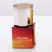 Voluspa 5 oz Metallic Candle-Metallic Box - Soleil