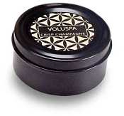 Voluspa Basics Travel Candle Tin - Crisp Champagne