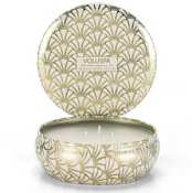 Voluspa Three wick Tin-Truffle White Cocoa